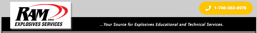 RAM Inc: Your Source for Explosive Educational and Technical Services